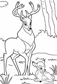 Bambi Coloring Pages Dibujos Animales Colores