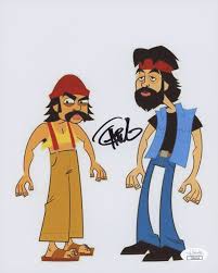 Maybe you would like to learn more about one of these? Tommy Chong Signed Cheech Chong S Animated Movie 8x10 Photo Jsa Coa Pristine Auction