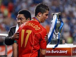 Ronaldo, figo, deco e scolari: Dix Ans Apres L Euro 2004 Le Portugal N A Pas Oublie La Grece Eurosport