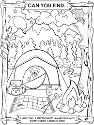 These hex values are non official approximate values intended to simulate crayola colors in html: Camping Search And Find Coloring Page Crayola Com