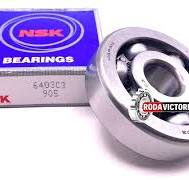 NSK Japan 6403 Deep Groove Ball Bearing, Open Type, No Seals 17x62x17 mm