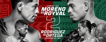UFC Mexico City (Moreno vs. Royval 2) Previews
