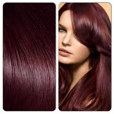Les Cheveux Auburn Violine Nouvelle Couleur