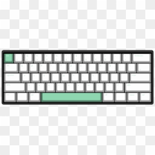 Descargando game keyboard theme_v1.0.0.0251_apkpure.com.apk (11.4 mb). Minimal Mint By Cedar 61 Key Custom Mechanical Keyboard Ducky One 2 Mini Hd Png Download 1024x683 546756 Pngfind