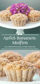 Apfel Bananen Muffins Eine Kleine Prise Anna Rezept Bananen Muffins Apfel Muffins Rezept Banane Haferflocken Muffins