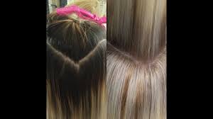 Beige blonde hair w/ light brown roots. Retouching Dark Roots To Blonde Roots New Technique Youtube