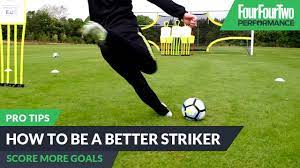 How To Play As A Striker | Pro Soccer Tips - Youtube
