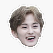 "Mark NCT Head" Sticker for Sale by NayruBlue