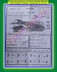 1 New Message Kode Syair Singapore 21 Oktober 2020 Forum Syair Togel Hongkong Singapura Sydney