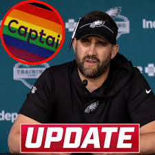 BREAKING NEWS: NFL Cuts Ties with Stonewall, Removes Rainbow Armbands — Eagles  Coach Nick Sirianni Responds. Following a closed-door meeting with captains  from all 32 NFL teams on Tuesday, the league has