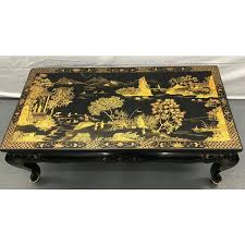 The material was originally derived from tree sap, but properties of lacquer. Mid Century Chinese Hand Painted Black Lacquer Low Table Coffee Table Chairish