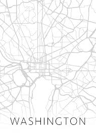 Below you'll find the best 10 maps of washington dc that you can print out or save on your smartphone so you can check them at any time. Washington Dc City Street Map Black And White Series Mixed Media By Design Turnpike