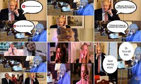 Apparently everyone's rooting for beyoncé even when they're up against queen bey for a grammy. Snapshot Of The Queen Calling Boris Johnson For Their Weekly Meeting Is Turned Into Hilarious Memes Daily Mail Online