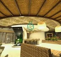 Best Resort Hotel Artificial Sawali Bamboo Ceiling ...