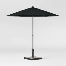 Black And White Outdoor Umbrella With Lights Pin On Backyard Renovation