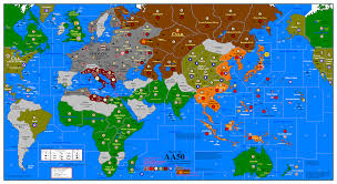Axis And Allies Map Downloads This Is A Speculative Map Of The New A 50th Ann Edition Take A Board Games Game Design Ally