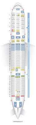 Polaris class on this aircraft features a standard business class seat which transforms into a fully flat bed. Seatguru Seat Map Klm Boeing 777 200er 772 V2 Seatguru Malaysia Airlines Norwegian Air