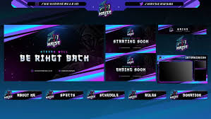 I Will Design Profession Twitch Overlay Template And Stream Pack En 2020