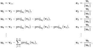 In order to understand this lecture, we need to be familiar with the concepts of inner product and norm. Gram Schmidt Process Wikipedia