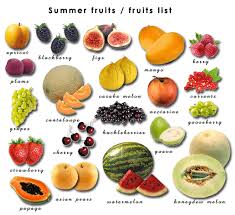 seasonal fruits winter and summer fruits spring fresh fruit