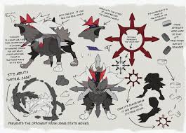 Black And Grey Wolf Pokemon Conceptart For Lychaos The Mascot Of Pokemon Chaos Lychaos Its A Giant Dark Ghost Wolf Which Is Covered By Immense Fur Pokemon Pokemon Art Concept Art