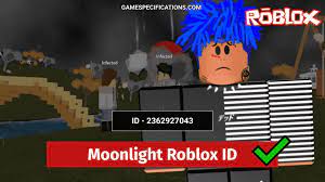 Roblox radio codes are a great way to rock to your favorite songs, while playing your favorite games. Moonlight Roblox Id Codes 2021 Music Game Specifications