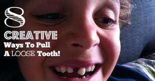 8 Creative Ways To Pull A Loose Tooth Dadcamp Loose Tooth Loose Teeth Kids Loose Tooth Removal