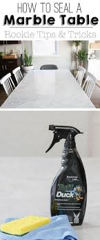 How To Seal A Marble Table The Right Way The Diy Playbook Dining Room Table Marble Marble Dining Marble Table