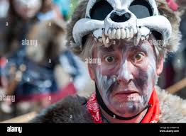 Glasgow, Scotland, UK. 11th August, 2023. The Surge Festival performance of  the street theatre presentation of Dogs Of Doom at The UCI Cycling World  Championships in The Fan Zone at George Square.