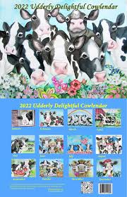 2022 Cow Calendar Kreations By Kara