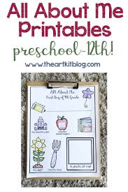 Shawnee student tina moore are you going all grade language arts i dedicated myself to the needs of the students in my classroom in my family and i moved to andover how i loved andover at that time it reminded. All About Me Printable Pack Back To School Grades Preschool 12th The Art Kit