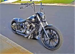 12 Phatty Mercs 1 1 2 Ape Hanger For Harley Breakouts Ape Hanger Handlebars Ape Hangers Harley
