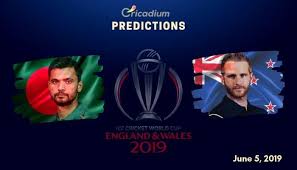 New zealand won by 8 wickets university of otago oval, dunedin umpires: Icc World Cup 2019 Match 9 Bangladesh Vs New Zealand Match Prediction Who Will Win Today