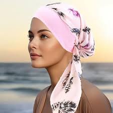 Vobozeany Turban Chemiothérapie Femme Respirant Slouchy Beanie Chapeau  Headwrap Chapeau pour Chemo Perdu des Cheveux : Amazon.fr: Mode