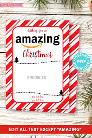 We did not find results for: Amazon Christmas Gift Card Holder Printable Red Stripes Press Print Party