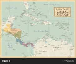 Our map of central america is for the southernmost isthmian portion of the north american continent which connects with south america on the southeast. Central America Vector Photo Free Trial Bigstock