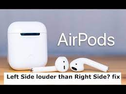 Because of this imbalance, the sound appears to be coming from the left side instead of the center of my head. Airpods Left Side Louder Than Right Fixed Youtube