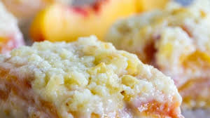 Peaches and Cream Bars