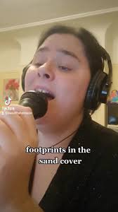 Throwback to when i recorded a clip of Leona Lewis's beautiful song  Footprints in the sand ♥