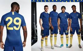 Since 1963, chelsea used yellow various times during their history, mostly combined with blue or red applications. Chelsea 1970 Inspired 2019 20 Fourth Kit Football Fashion Chelsea Football Club Chelsea Football Fashion