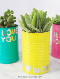 First, we are going to jump right into the benefits of recycled plant pots. Tin Can Planters The Best Ideas For Kids