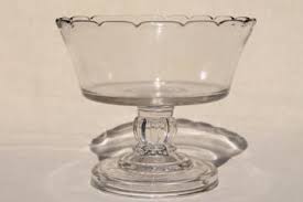 Serve salad, trifles, & more at your restaurant or event with glass bowls in bulk! Antique Vintage Pressed Pattern Glass Dishes Serving Pieces