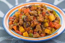 Panlasang Pinoy Pork Menudo With Ham Recipe Recipes Ham Recipes Pork