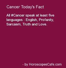 When you love someone, you redirect all of your energy and attention to them. All Cancers Speak At Least Five Languages English Profanity Sarcasm Truth And Love Cancer Zodiac Facts Astrology Cancer Cancer Quotes