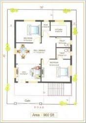 Smartness 5 900 Sq Ft House Plans East Facing Layout For 450 Sq Yards G 3 On Home House Map House Plans Craftsman Floor Plans