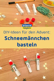 Diy Kleine Schneemannchen Basteln Mit Bildern Schneemann Basteln Basteln Schneemann