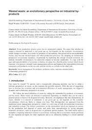 Sort, collaborate or call a friend without leaving your inbox. 5. Pdf Wasted Waste An Evolutionary Perspective On Industrial By Products