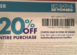 It works both ways since they're owned by the same company. Giving Back Bed Bath Beyond 20 Off Entire Purchase Special Mover Offer Frugal