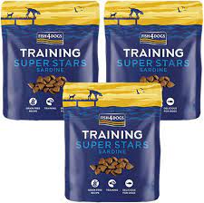 Amazon.com : Fish4dogs Super Star Training Treats 75g (3 x 75g Bags) : Pet  Supplies