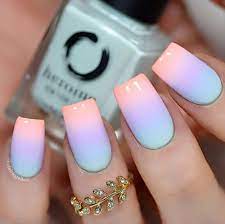 The Dream Cremes Ombre Nail Art Designs Short Acrylic Nails Designs Coffin Nails Designs